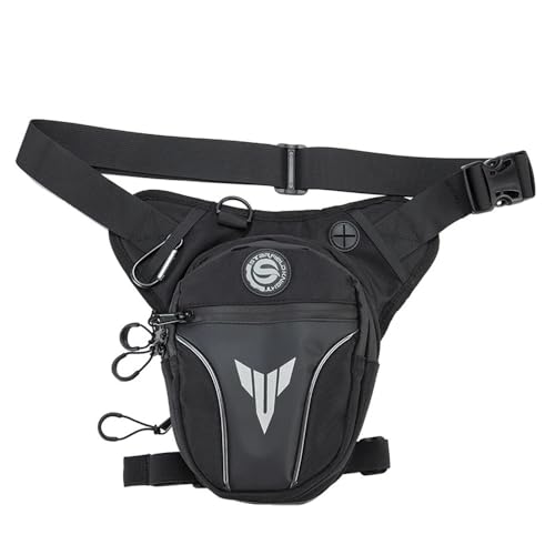 Pernera moto impermeable con compartimento para portatil y running 3