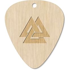 Azeeda 7 x ‘Valknut’ médiator/pic de Guitare (GP00025938) - Les Beatles, Paul McCartney, John Lennon, RIngo Starr, George Harrison
