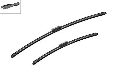 Bosch Automotive Tergicristalli Aerotwin A863S, Lunghezza 650Mm/450Mm, 1 Set Per Parabrezza Anteriore, Nero, ‎65 x 4 x 5 cm, 280 grammi