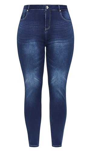 CITY CHIC Women's Plus Size Harley Skinny Jean4