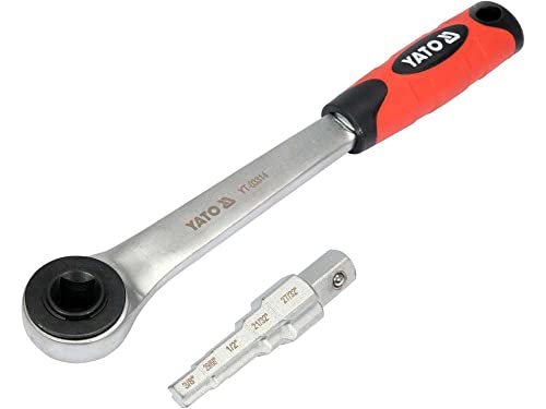 Image of Yato YT-03314 1/2" Drive 5 Step Hex Key Ratchet Wrench