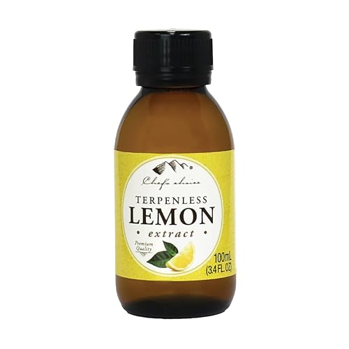 Chef's Choice Terpeneless Lemon Extract 100 ml Multicolor