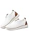 VILOCY Men's Dress Sneakers Oxfords Casual Business Shoes Lace Up Lightweight Walking Knit Mesh Fashion Sneakers White,EU46