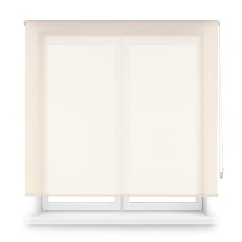INTERBLIND | Estor Enrollable Premium Tejido Screen   Estor Enrollable Tamaño 160x180 Ancho por Alto Reducción de Destellos y Protección Solar Efectiva   Estor Tamaño Tela 157x175