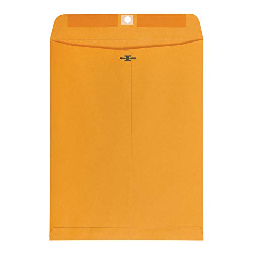Amazon Basics Clasp Kraft Envelopes for Documents, Gummed Mailing, 10" x 13", 200-Pack view 3