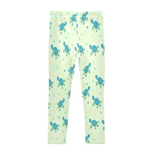 Toddler Girls Leggings Printed Yoga Pants Leggings Blue Turtle for Kids2