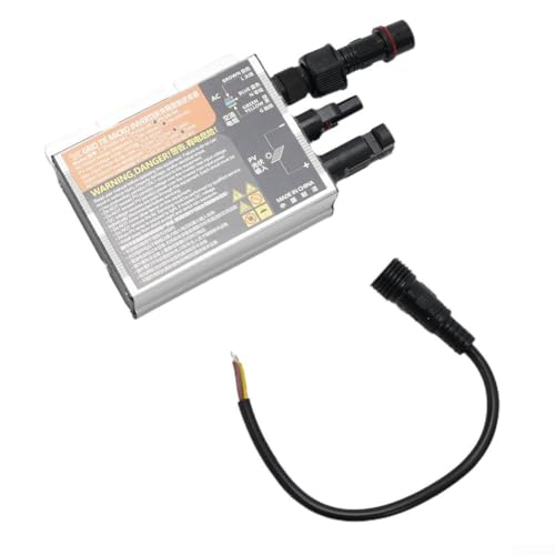 CYRENT Solar Grid Tie Inverter DC 10.8-60V a AC 220V MPPT Convertidor de energía de onda sinusoidal pura 120W-700W para sistema de generación de electricidad doméstica (180W (10.5-30V)