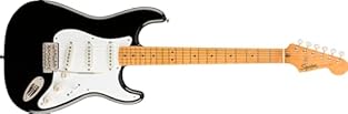 A Squier by Fender tribute to the iconic 1950s Fender Stratocaster electric guitar. Crafted with Fender’s legendary attention to detail and quality, this guitar captures the spirit of the original Strat with a blend of modern playability and vintage ...