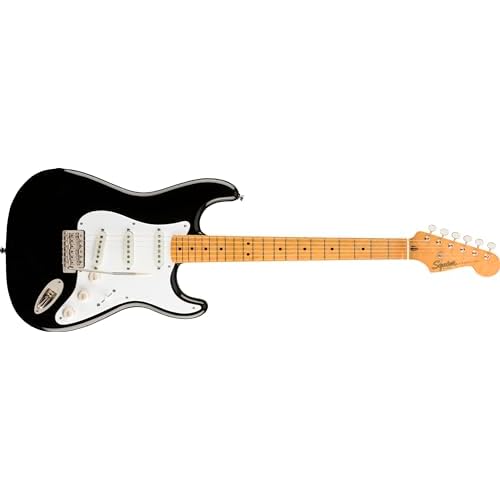 Squier by Fender Classic Vibe '50s Stratocaster, Black