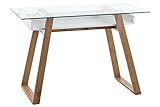MULTIUSOS: La mesa Ryan puede ser una mesa de oficina, una mesa de zona de estudio, una mesa de despacho personal, una mesa de escritorio auxiliar, etc. La mesa combina con diferentes conceptos decorativos y se adapta a diversos entornos.
