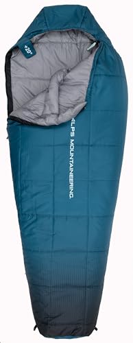 Bolsa de Dormir ALPS Mountaineering Vibe forma Momia +20° F color Aquamarine tamaño Standard miniatura 4