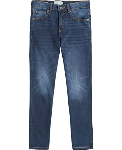 Jeans rectos para niños duraderos que evitan roturas en las rodillas
