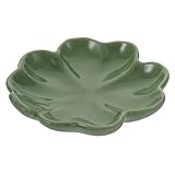 Plat à bijoux en céramique - matériau en céramique rend la plaque facile à nettoyer et ne tache pas la poussière pour plus de commodité, plat à bijoux