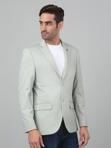Image of Cantabil Checkered Full Sleeves Notch Lapel Casual Blazer for Men | Casual Blazer for Men | Men Blazer for Casual | Blazer for Men Casual (P MBZC00055)