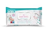 White baby wipes, 72 wipes