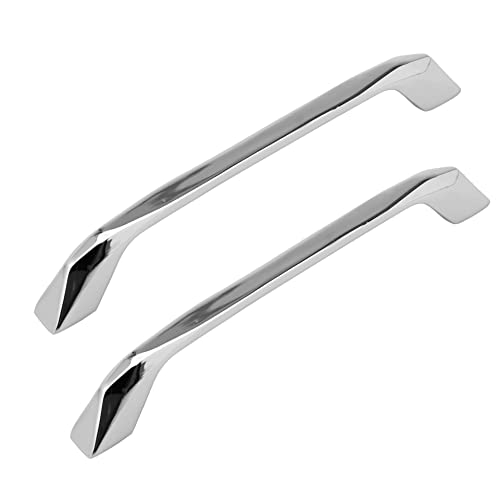 Image of Atom 7.5 inches Zinc Cabinet Pull Handle | CPPT Finish | Office Wardrobe Furniture Kitchen Drawer Push Bar, 229, Pack of 2