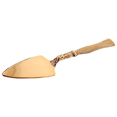 OFFSCH Paletta Per Torta Da Cucina Pala Per Pizza Divisore Per Formaggio Strumento Per Servire Dolci Realizzato in Lega Di Zinco Impugnatura Ergonomica