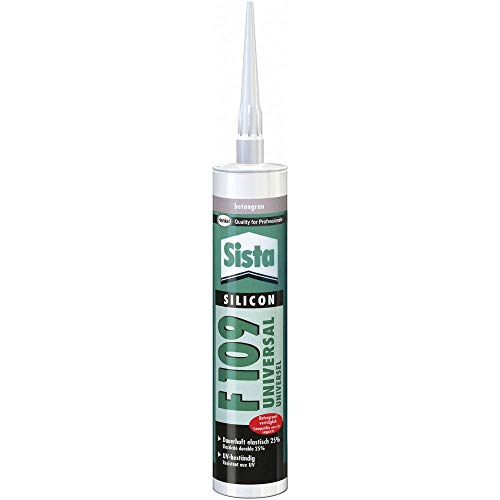 Preisvergleich Produktbild Sista F109 Silikon Farbe Weiß L29WS 300 ml