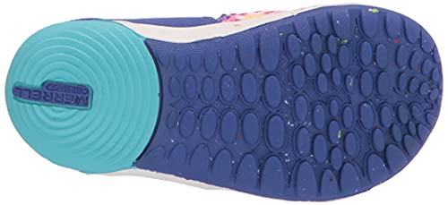 Merrell Unisex Child Bare Steps H20 Water Shoe, Blue/Tie Dye, 4 Little Kid Us #TOP3