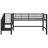 lit mezzanine avec plateforme alinea Hauteur du sommier ajustée à 79,5 cm du sol : Le niveau de couchage est positionné à 79,5 cm au-dessus du sol, ce qui facilite l’accès pour les enfants tout en limitant les risques liés aux chutes. Cette configuration convient aux enfants comme aux adolescents