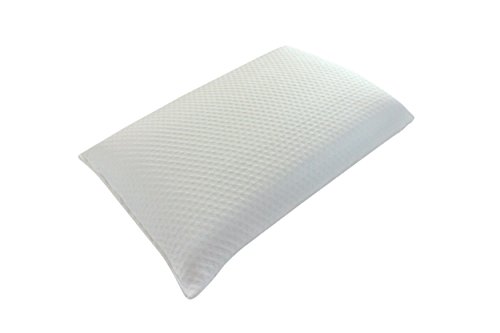 Travesseiro Antissufocante Visco Toque de Rosas Capa Extra Percal Fibrasca Branco 30x40 cm