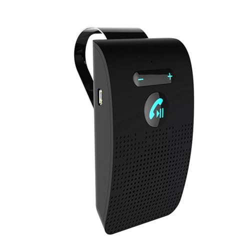 Allayu Kit Mains Libres pour Voiture, récepteur Audio sans Fil, Pare-Soleil, récepteur Audio Bluetooth, Haut-Parleur, Lecteur ABS