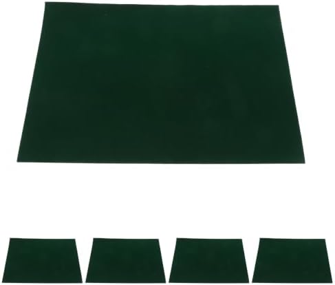 5pcs Green Self Adhesive Velvet Liner Sheet for Jewelry Boxes and ...