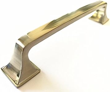 CABINET KNOBS CABINETS HANDLES CABINET PULLS Brushed Nickel 6 Cabinet Handle Pull Hardware Drawer Pulls Hardware Contemporary Euro Style