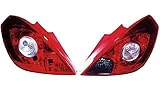 ILUMINACION IPARLUX Derecho-PILOTO TRASERO-sin portalámparas-Blanco-Rojo Compatible con OPEL CORSA D 3P (06->11)