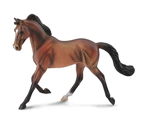 Amazon.com: CollectA Thoroughbred Mare, Bay : Toys & Games