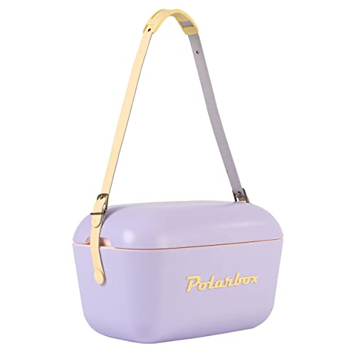 Polarbox Geladeira portátil - mini frigorífico 20 l, frigorífico de praia, frigorífico portátil, peq