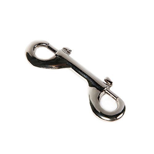 Koch Industries 2105621 Double Ended Bolt Snap, 4-Inch, Nickel Finish