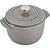 Staub Cast Iron 0.75-qt Petite French Oven - Graphite Grey
