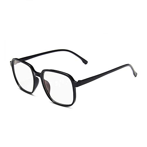 Coraline Vintage Blue Light Sunglasses, Lightweight Comfortable Blue Light Blocking Glasses, Unisex Anti Eyestrain UV400 Computer Reading Gaming Glasses (Black)