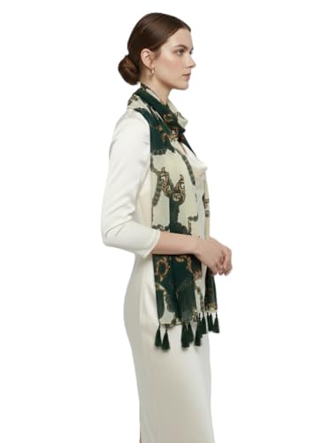 Image of Women Lightweight Scarf | 180 x 55 cm | Soft, Comfortable & Breathable | All Season Scarf