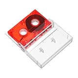 OFFSCH Minuten-leere Kassettenbänder Transparente Leere Musikkassetten Für Aufnahme Von Musik Und Nachrichtenaufnahmen Diy-vintage-design Leere Audiokassetten