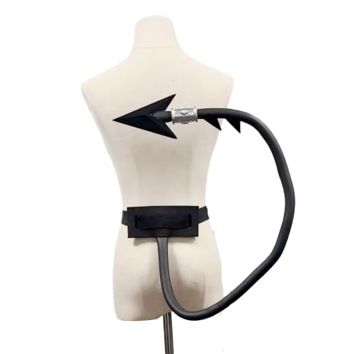 clcbdeyit Dragon Tail Succubus Tail Devil Costume tail Demon Tail (C Black) — view 6