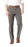 DOCKERS Men's Classic Fit Workday Smart 360 Flex Pants (Standard and Big & Tall), Storm, 46 28