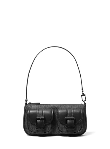 Michael Kors Bolsa pequena conversível Zoe, preta, Preto, One Size