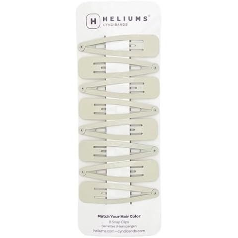 Heliums Pinces à Cheveux Blond Clair Cover