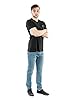 Tommy Jeans Men's Tjm Slim Jersey C Neck Ext Dm0dm09598 S/S Knit Tops, Black (Black), L #1