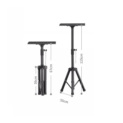 Soporte portátil para proyector de piso ajustable miniatura 2
