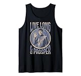Star Trek: The Original Series Spock Live Long And Prosper Tank Top