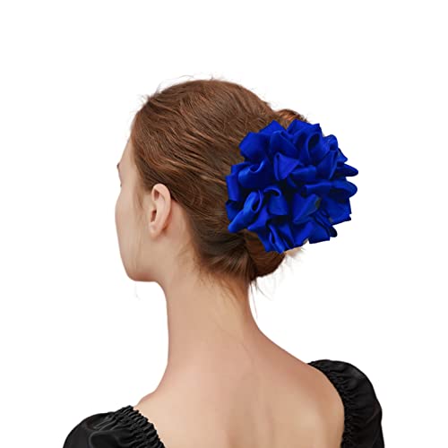 Pidoudou KKY001 4 Pcs Large Silk Flower Bow Hair Claw Jaw Clips thumb #1