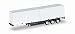 Herpa- Container 076494-002 Krone 40' châssis 2 x 20' conteneur, véhicules Miniatures