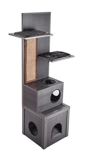Árbol para gatos New Age Pet ECOFLEX con Sisal y Cubos miniatura 1