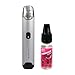 Produktbild Joyetech e Zigarette Starterset, Evio C Pod System e-Zigarette, Farbe silber, + 1x 10ml e Liquid, E Liquid ohne Nikotin, Made in Germany