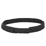Honseadek Cilindro de acero para tanque, correa de buceo negra más banda de buceo para equipo de buceo de 12 l, 6 l, retenedor de acero inoxidable (12 L)