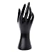 jewelry display,NNDA CO Mannequin Hand Finger Glove Ring Bracelet Bangle Jewelry Display Stand Holder (black)