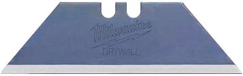 Milwaukee 48-22-1933 5-Pack of Deburred Micro Carbide Drywall Utility Knife Blades for Folding Lockback and Sliding Knives